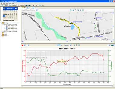 Программа Garmin TrainingCenter