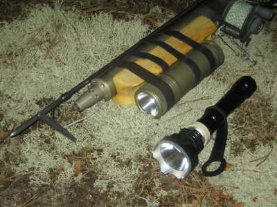 Подствольный подводный фонарь HunterProLight-3