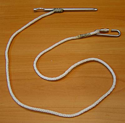 Кукан из отвертки