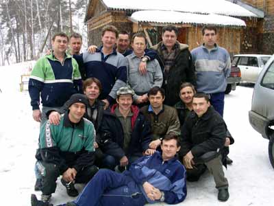 Небольшая часть охотников встречи 