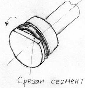 уплотнение поршня