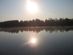 река Неман осень