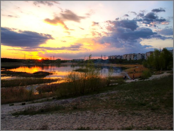 оз. Чистое в черте города Северодонецка